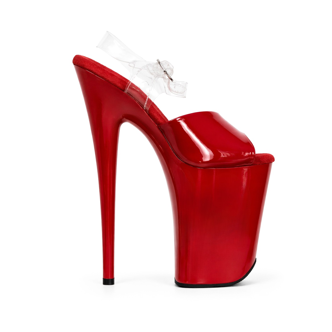 Glossy Red Clear Back Strap (9)